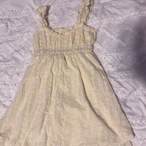 Charming Cream Dress